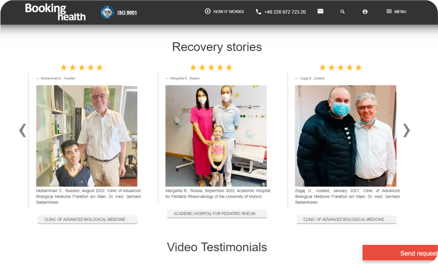 Booking Health