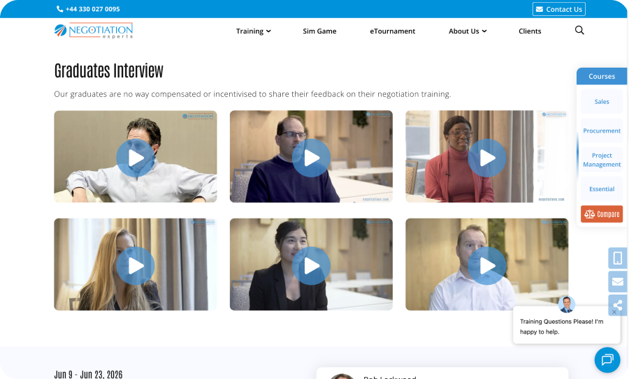 Negotiation Experts