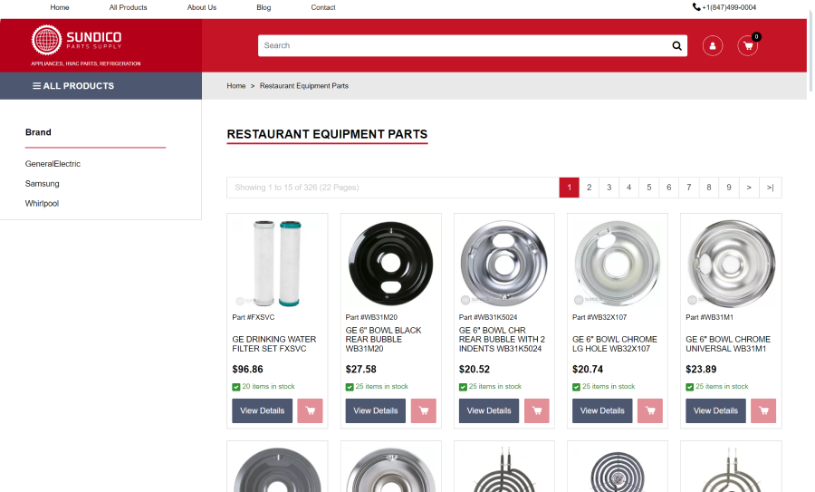 Sundico Parts
